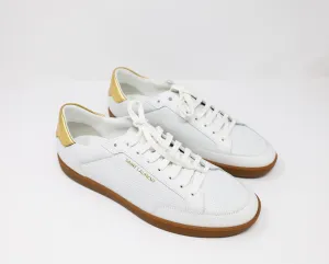 Yves Saint Laurent Court Classic Low Top in Perforated Leather