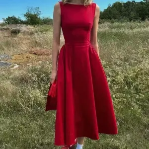 Zuri A-Line Sleeveless A-Line Dress